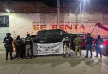 Con apoyo operativo de la Guardia Civil, aseguran dos vehículos con blindaje improvisado durante cateo en Parácuaro